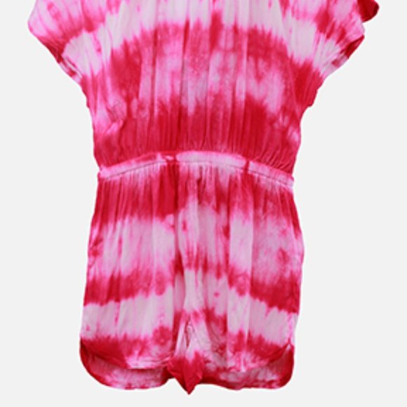 Splendid Dark Pink Tye Dye Romper - Picture 3 of 3